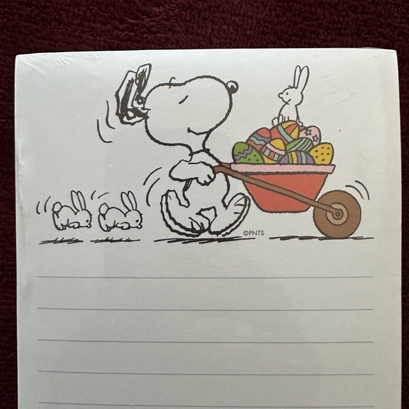 Snoopy and Woodstock Notepad Set - Picture 2 of 4